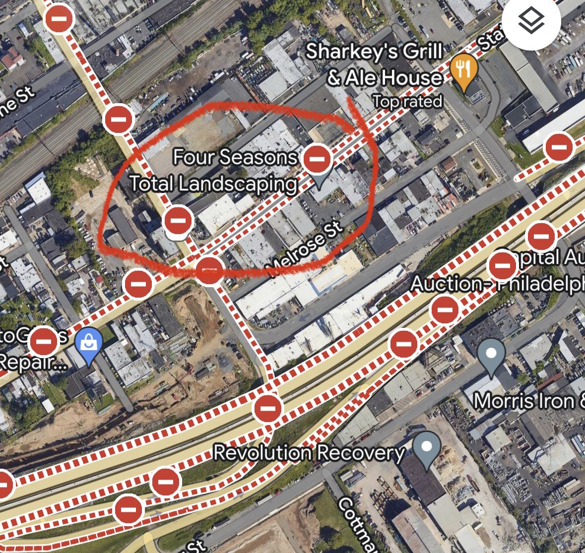 the_transit_guy's tweet image. Not only did the oil tanker take out one of America’s busiest road corridors, it almost took out this national landmark!