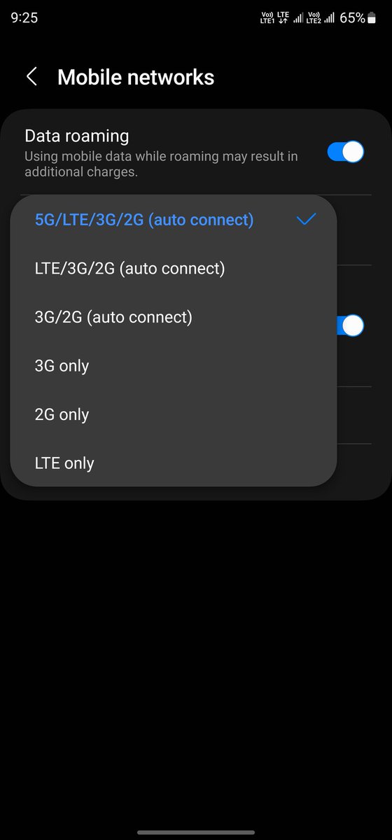 Help my s23 ultra from US but I'm not getting 5G network.😐