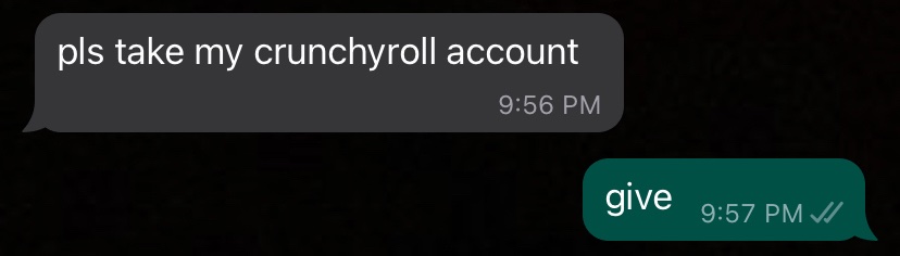 when the universe gives me good things, I embrace them