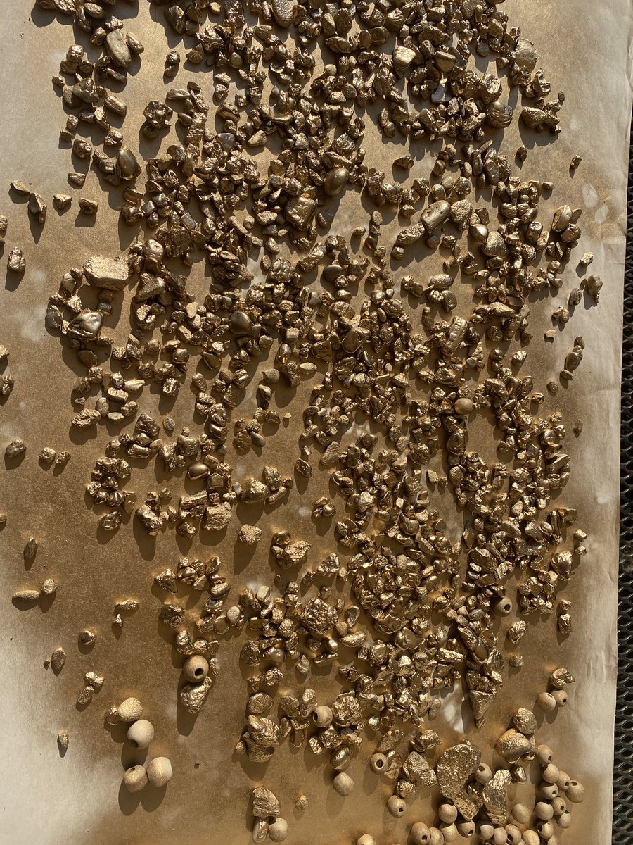 MacRaeIslay's tweet photo. Getting the gold nuggets ready for Monday mix up provocations and just confirming some parent volunteers to help the children sew or make sushi. It’s all go in group 2 as we’re also making butter and seeing how we can get milk from oats. Oh I nearly forgot, there’s more…. https://t.co/HnqMiInnrj