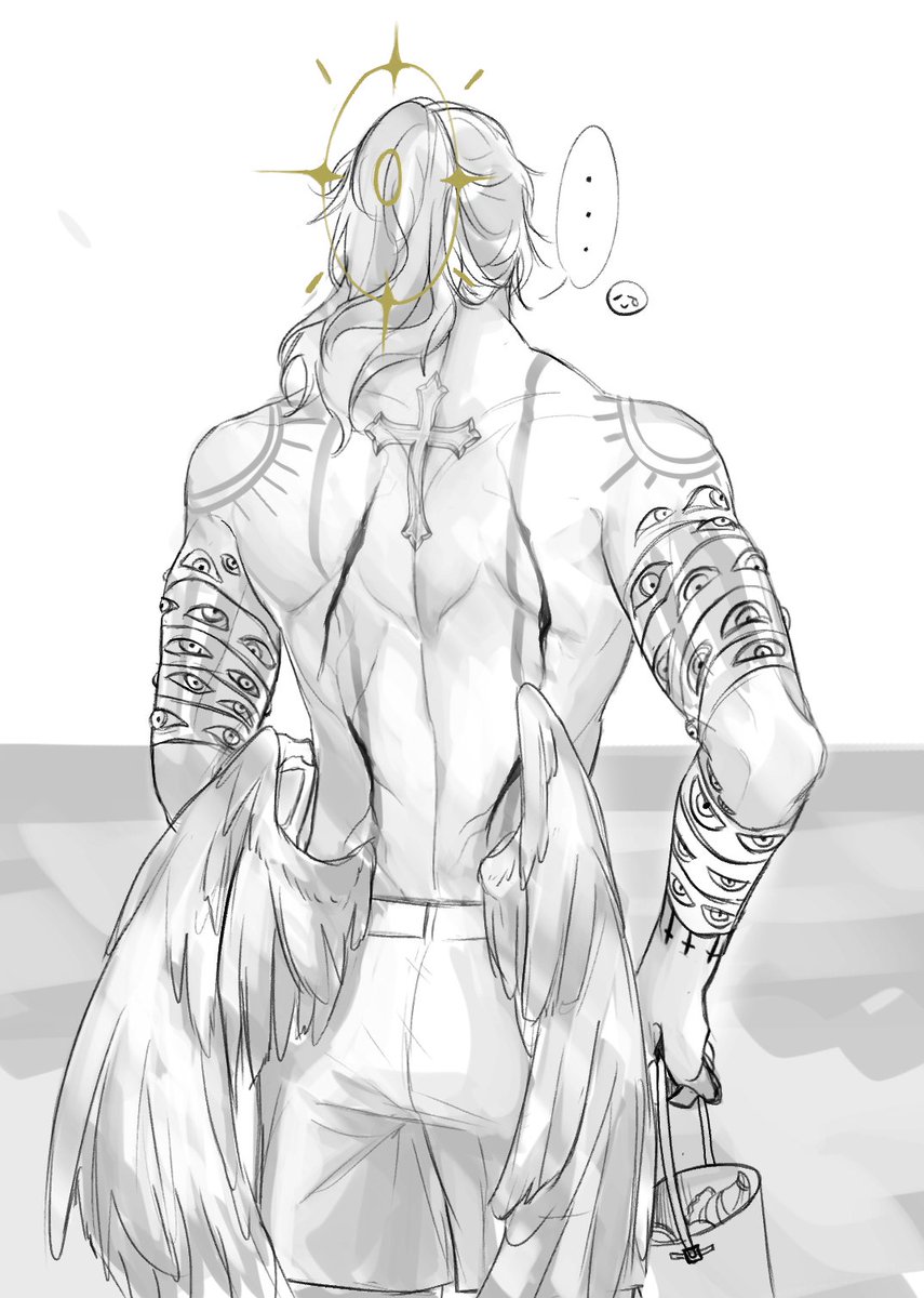 MPC_Azrael's tweet image. #MPC4_Island (โกงเวลาช่วงวันสุดท้าย)

ได้ยินมาว่าถ้าไปเที่ยวทะเลแล้วไม่เล่นน้ำจะถือว่ามาไม่ถึง ช่วงบ่ายก่อนกลับก็เลยเตรียมตัวไปเล่นน้ำถึงที่

แต่ว่าพอมาถึงจริงๆ กลับเห็นเปลือกหอยสวยๆพากันโชว์ตัวเรียงรายอยู่ริมหาด
.
.
ไม่เล่นน้ำล่ะ เก็บหอยลงถังไปเป็นของสะสมดีกว่า🐚