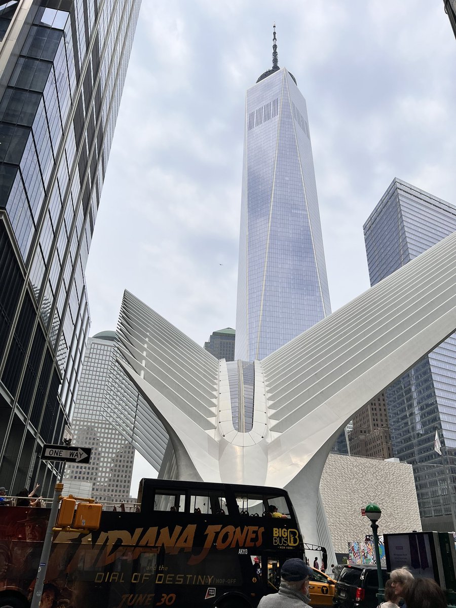 稽古帰りのfreedom tower 
#nyc 
#freedomtower