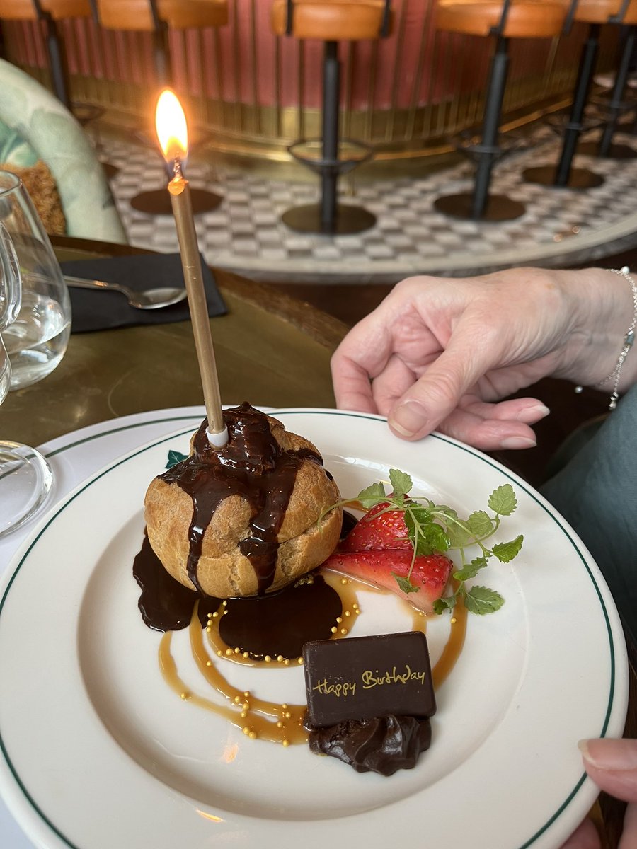 Took mum to The Ivy (Cardiff) to celebrate her 75th birthday. Safe to say she enjoyed every minute and every mouthful 🎉🎂🥰 #specialdays #threegenerations #loveyoumum