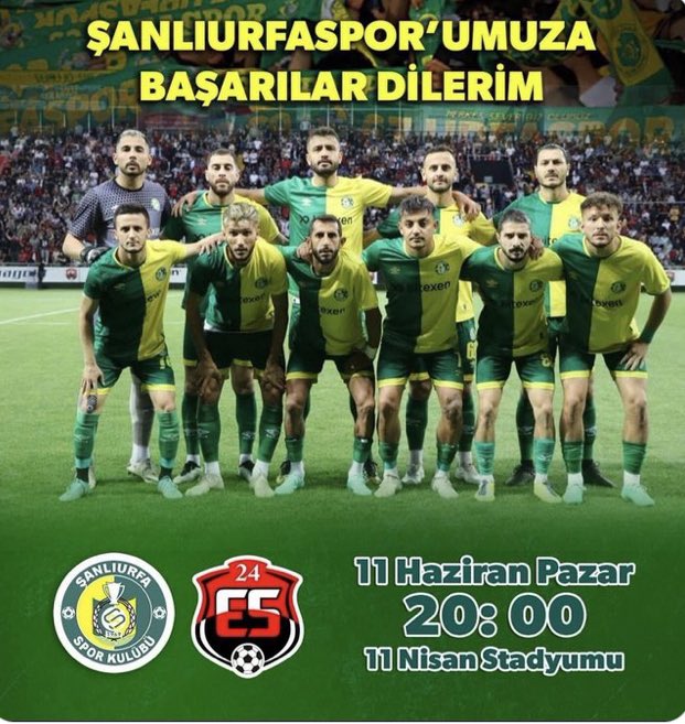 O sene bu sene; haydi Şanlıurfa 🧿