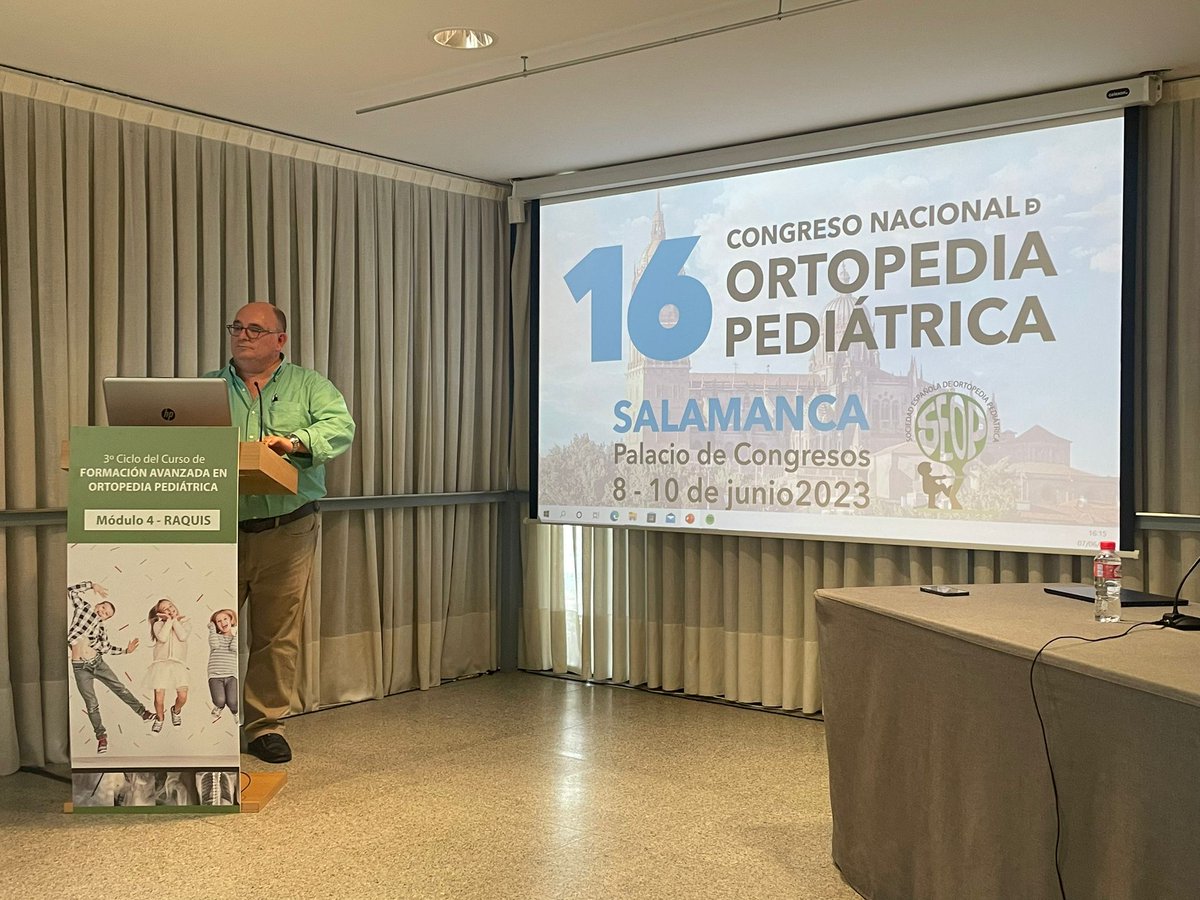 Muy ilusionado de seguir formando a las nuevas generaciones de cirujanos ortopédicos pediátricos en el Programa de Formación Avanzada de la Sociedad Española de Ortopedia Pediátrica. Muchas gracias SEOP!!!!