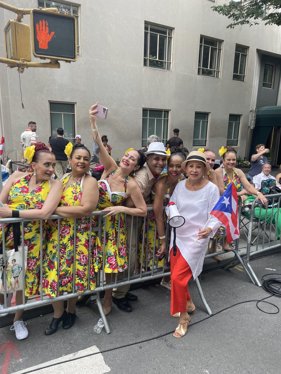 I had a great time marching in the National Puerto Rican Day Parade this morning.

There was so much pride on display as we celebrated our Boricua culture, and its impact on NYC.

¡Que Viva Puerto Rico!🇵🇷