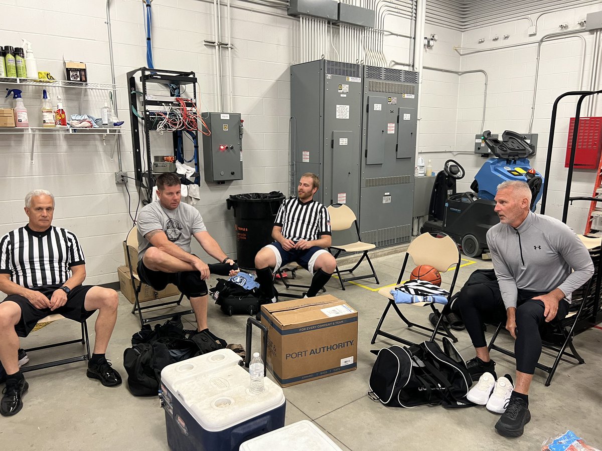 Awesome to have SDHSAA State Tournament officials working games at the Summer Jam this weekend!