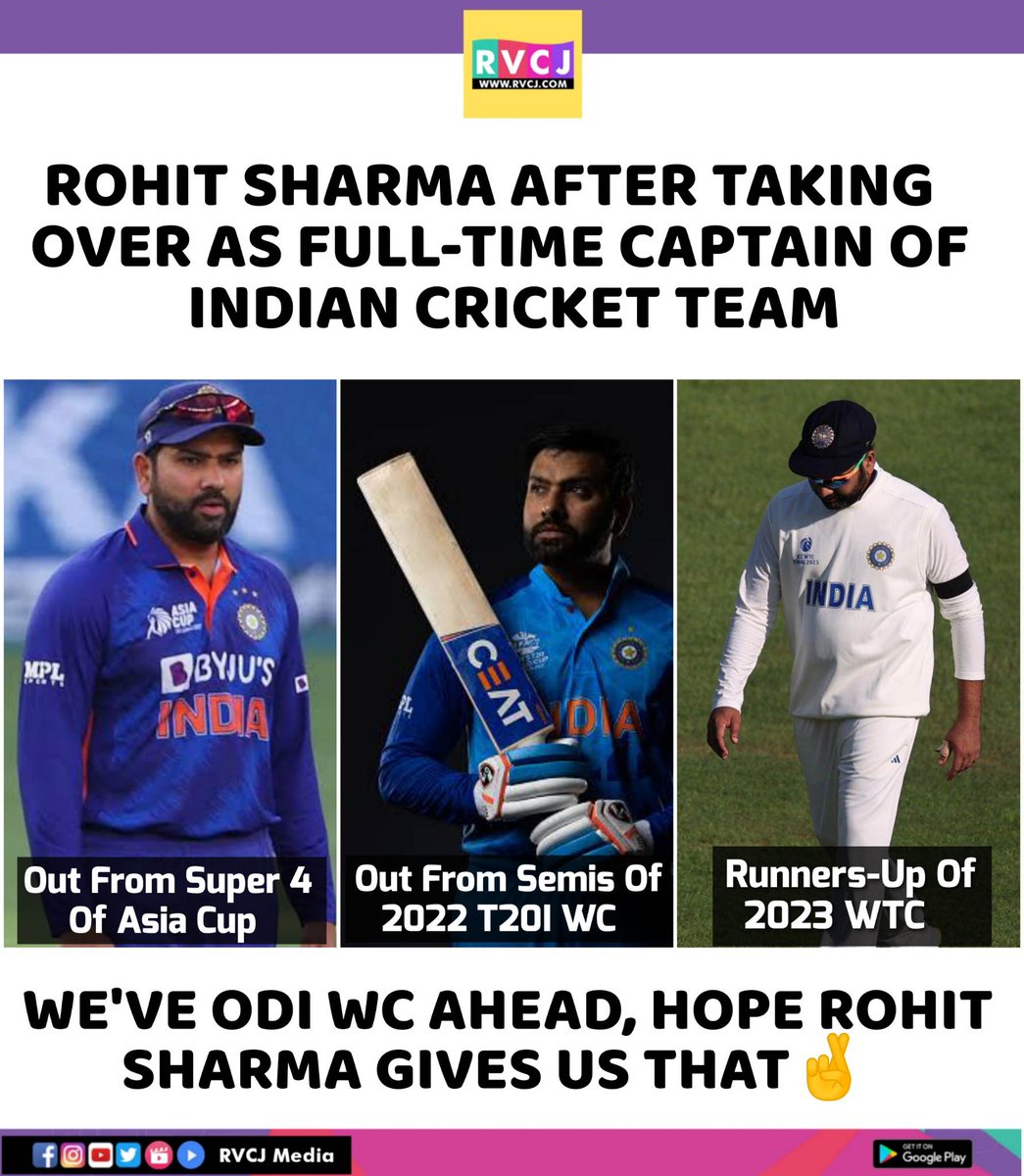 Rohit Sharma after taking captaincy