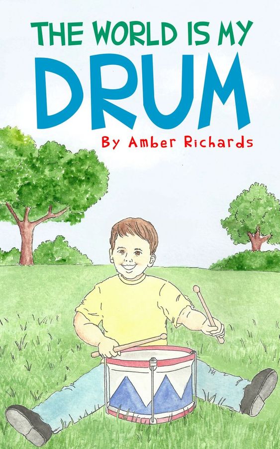 #children's #book - The World is My #Drum. Emphasizes improvisation, rhythm, and value of #practice in a cute story. #ChildrensBook #BooksforKids #drummer 
amazon.com/World-My-Drum-…