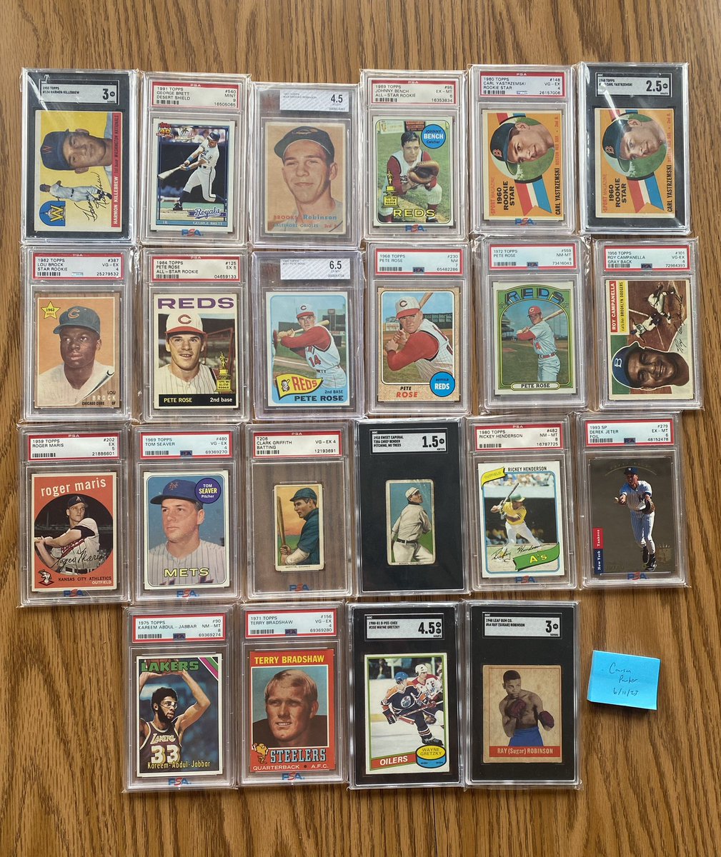 For Sale! Prices in comments!
@jd9cards <a href="/OggsCards/">Ogg's Cards (Jon Ogg)</a> <a href="/JayHolanda/">Jay Holanda</a> @perrycards34 <a href="/KriegsteinShane/">Shane Kriegstein</a> <a href="/KCcards_/">KC Cards</a>