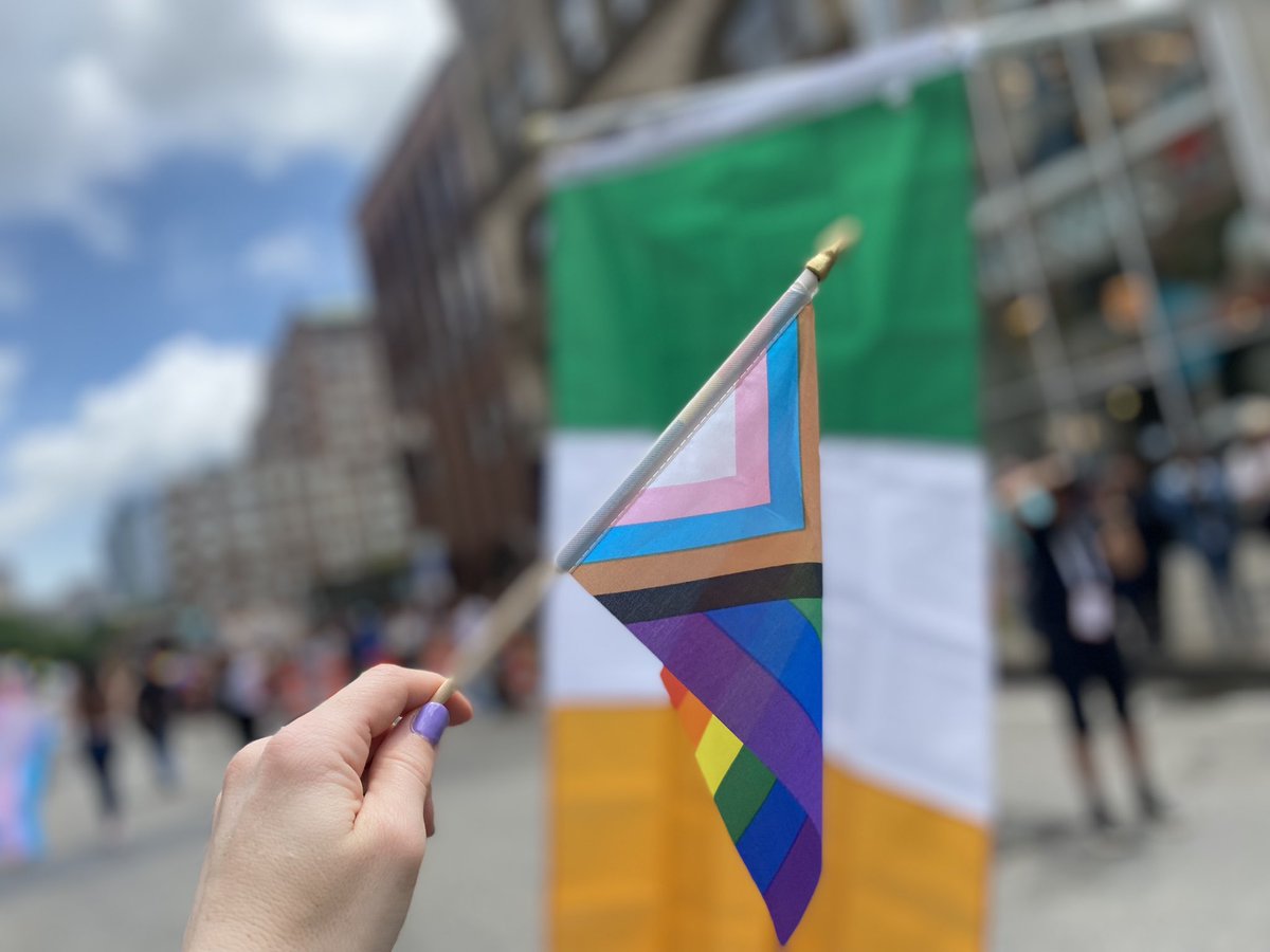 Happy Pride, Boston! We had a spectacular time marching under the banner #IrishforPride together. A beautiful day and beautiful crowd at this year’s #BostonPride Parade 🌈☘️