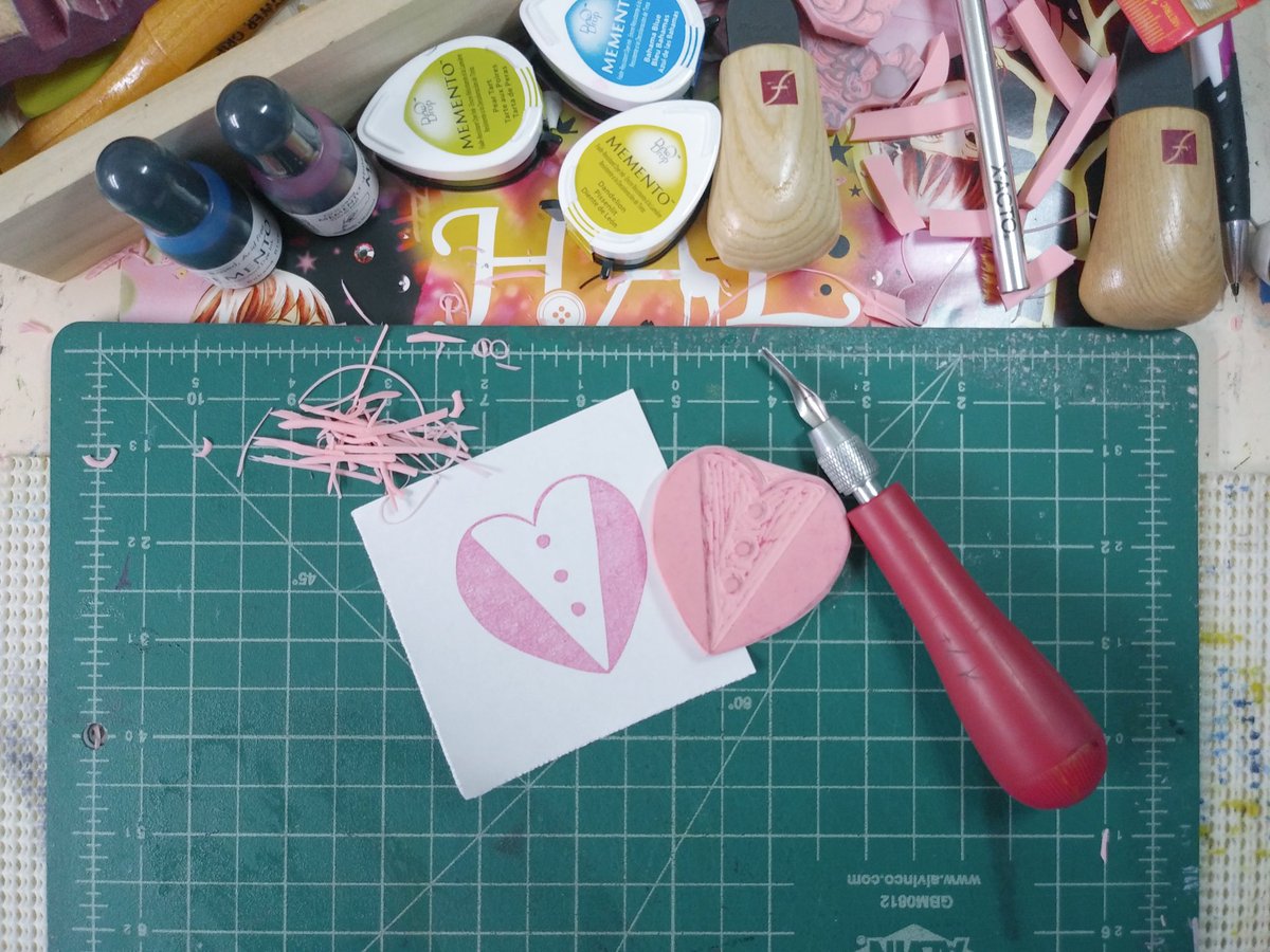 What sucks about me trying to find people who need a handmade rubber stamp by using the Twitter search bar, is that 'rubber stamp' is also a political metaphor so the results end up being political discussions lol

That being said - if you need a rubber stamp, check my site! 🩷