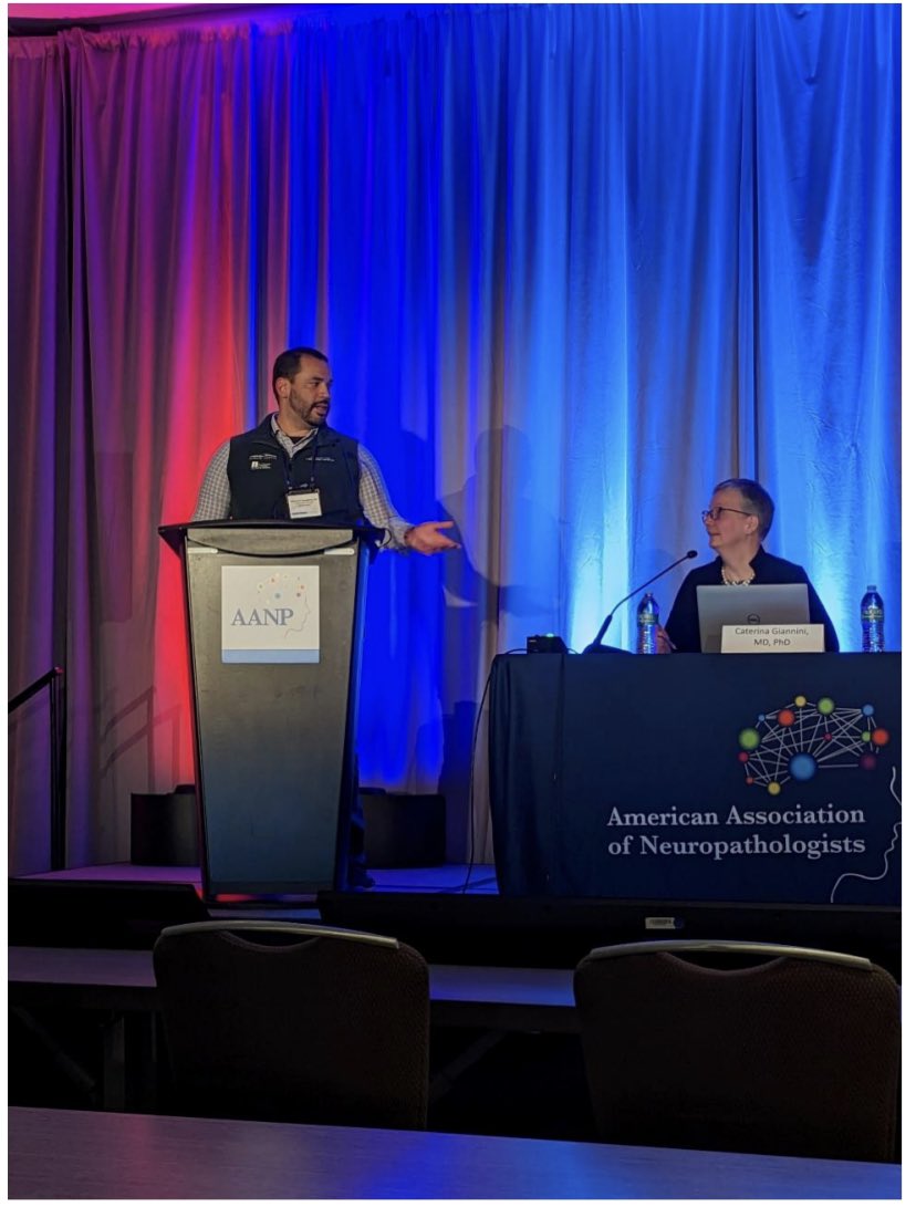 “Can you believe they let me in here?” <a href="/neuropathology/">AANP</a> <a href="/MayoClinicPath/">Mayo Clinic Pathology</a> #AANP23