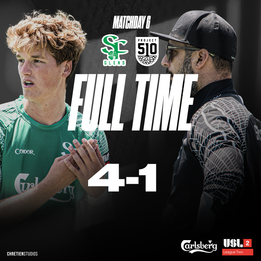 SFGlensSC's tweet photo. Glens hold on to win the Battle of the Bay! Back in second place in @USLLeagueTwo NorCal Division!

#UpTheGlens | #Path2Pro https://t.co/qkQRaXBaFZ