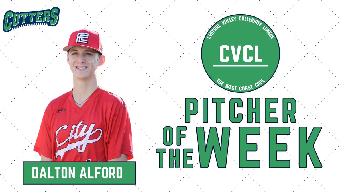 Central Valley Baseball News 101 (@cvclbaseball) on Twitter photo <a href="/cvclbaseball/">Central Valley Baseball News 101</a> Week 1-2 Awards <a href="/DaltonAlford3/">DaltonAlford</a>
Dalton Alford RHP - Cutters
Fresno City College <a href="/FCCRAMSBASEBALL/">Rams Baseball</a>
6 2/3 IP 1 W 3 H 11 K - 2 appearances <a href="/cvclbaseball/">Central Valley Baseball News 101</a> Week 1-2 Awards <a href="/DaltonAlford3/">DaltonAlford</a>
Dalton Alford RHP - Cutters
Fresno City College <a href="/FCCRAMSBASEBALL/">Rams Baseball</a>
6 2/3 IP 1 W 3 H 11 K - 2 appearances
