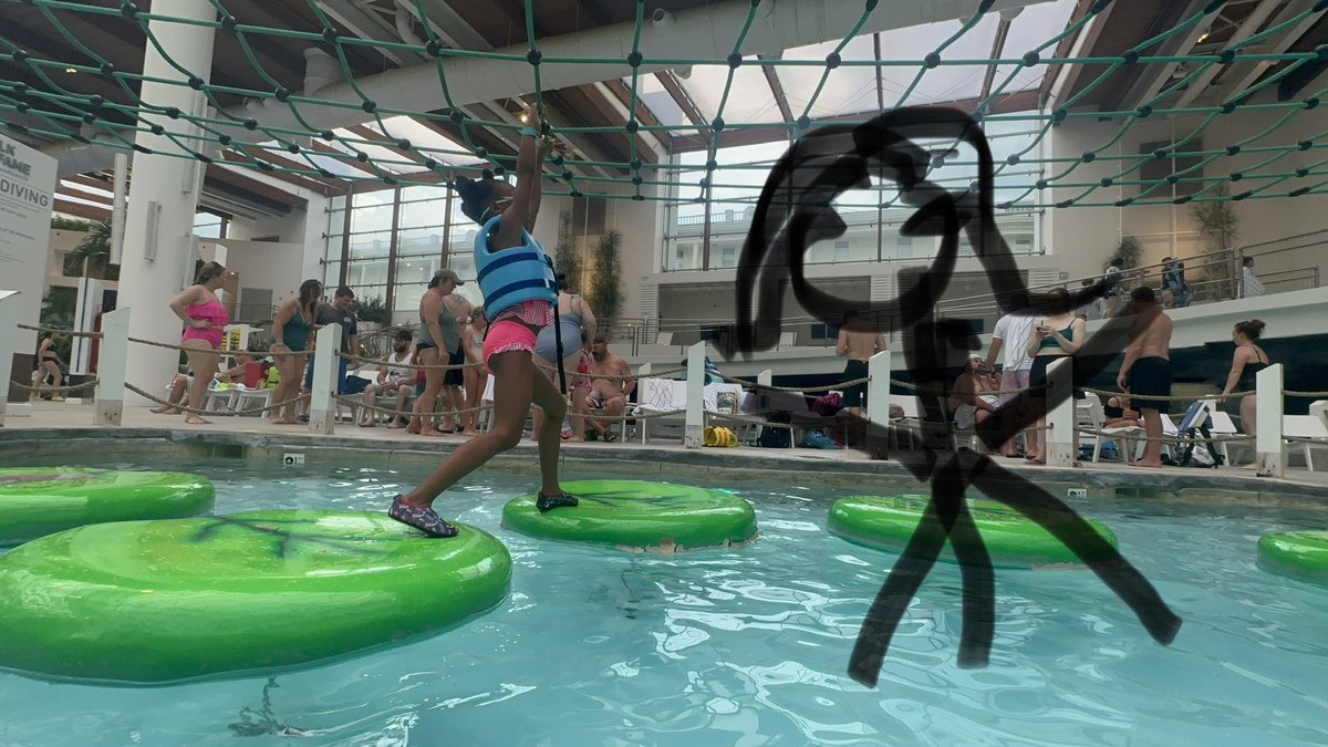 Educator1113's tweet image. #AdventuresWithAlane Took the kids to a new water park to celebrate me turning another year young 😂. However, I left #FlatAlane at home, so I had to settle on #StickAlane #PostForPencils