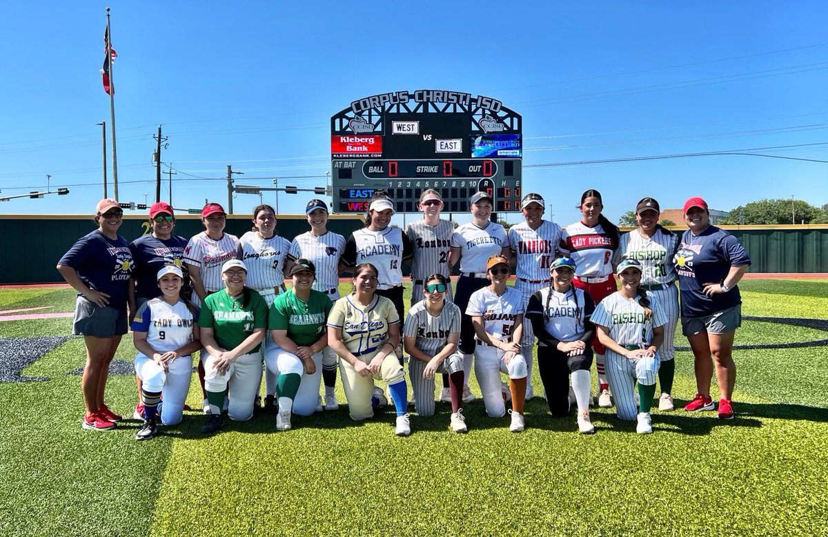 A look at the team photos for the CBCA All-Star Baseball and Softball Teams.

The games are set to start at 5 PM at Cabaniss. #3SportsBlitz
