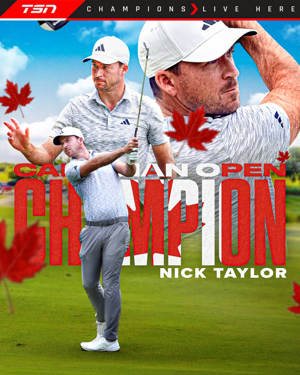 NICK TAYLOR WINS THE RBC CANADIAN OPEN! 🇨🇦