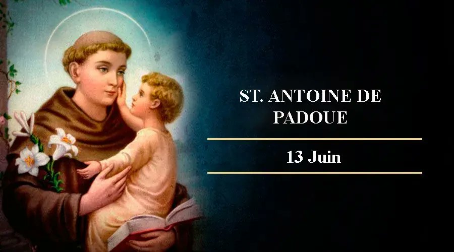 infoscathos's tweet photo. Mardi 13 juin : Fête de Saint Antoine de Padoue 🙏 #saintantoine https://t.co/Jqvro6kAIq