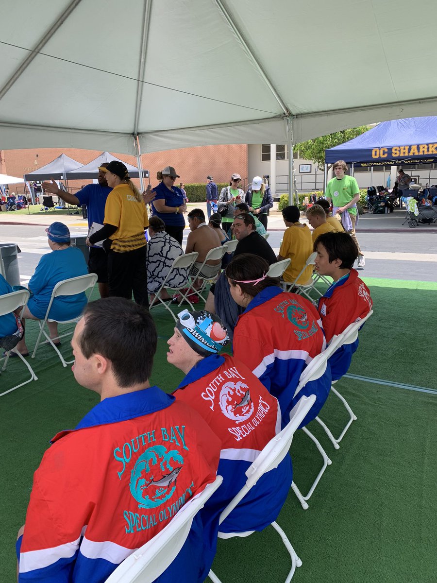 SOSoCal's tweet photo. Life’s too short to stay dry! #SOSCAthletes are diving into #SummerGames. 🏊‍♀️💦

#wearesosc #soscswimming #swimming #specialolympics #longbeach #csulb #calstatelongbeach #inclusion #inclusionrevolution https://t.co/5HHDpuulvl