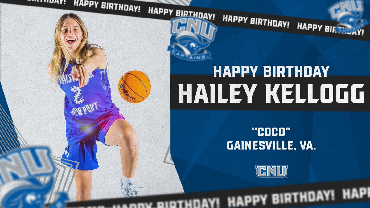 Big Happy Birthday to Hailey Kellogg! #happybirthdaytoya #gocaptains⚓️💙