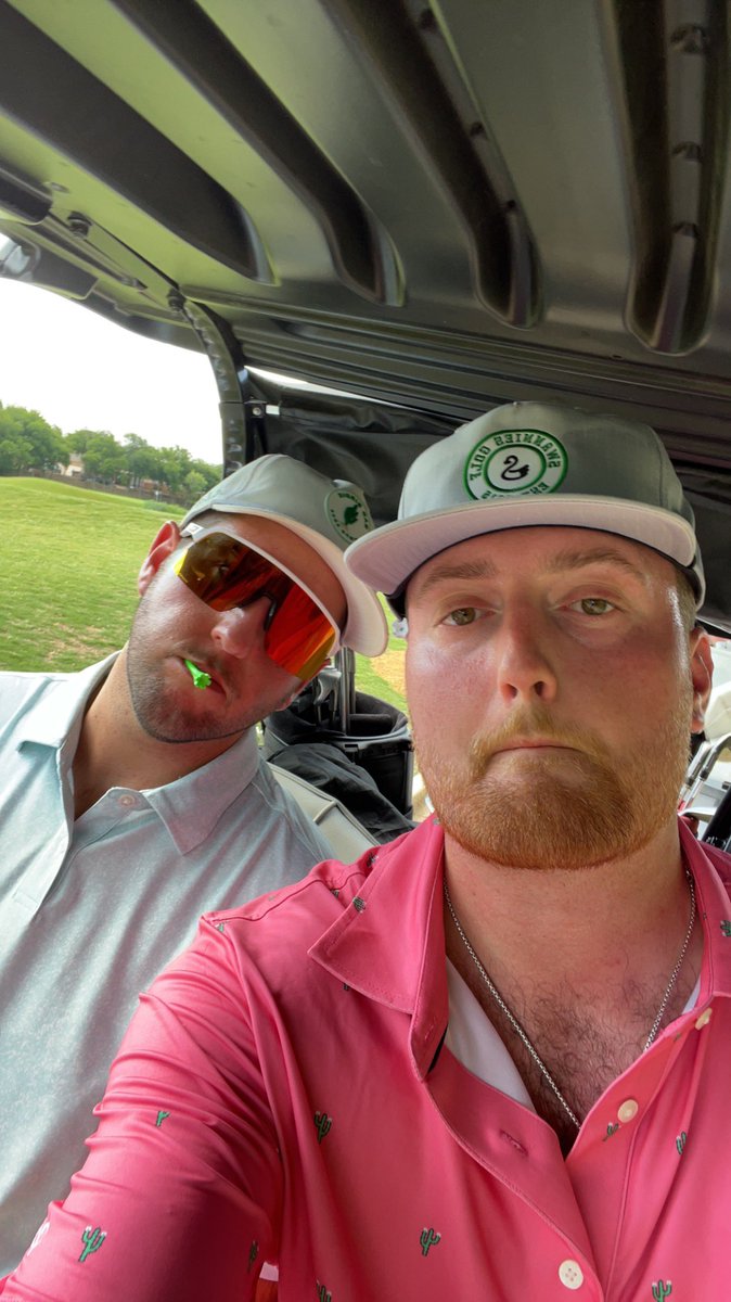 🦀💵 on Twitter "Sweating buckets on the course today It’s hotter than