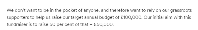 DrMarianaClaire's tweet photo. What #DarrenGrimes aka #Crafty and #Reasoned really mean is they are a bunch of right wing co*kwombles nobody will fund so they have to ponce of their gullible supporters. https://t.co/yvh0IAotFC