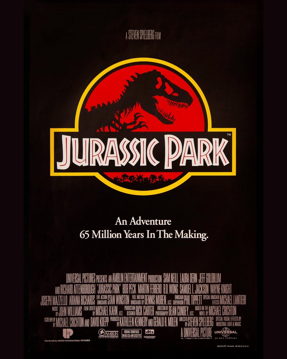 Jurassic Park premiered 30 years ago today! On that day, life found a way. One of my favorite movies of all time! ❤️ #JurassicPark #JurassicPark30 #JurassicPark30thAnniversary #WelcomeToJurassicPark #LifeFindsAWay instagram.com/p/CtXZ8_UtkAY/