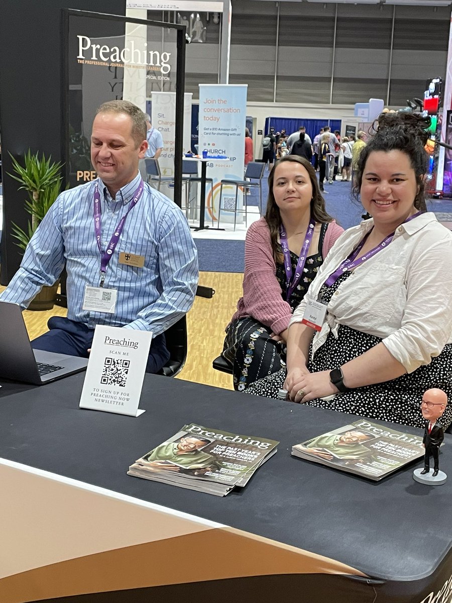 MichaelDuduit's tweet image. Our friendly @ClampDivinity team is at the booth in the SBC exhibit hall, ready to greet you and pass along Clamp Divinity School branded items. Come get your stress ball - you’ll probably need it this week.