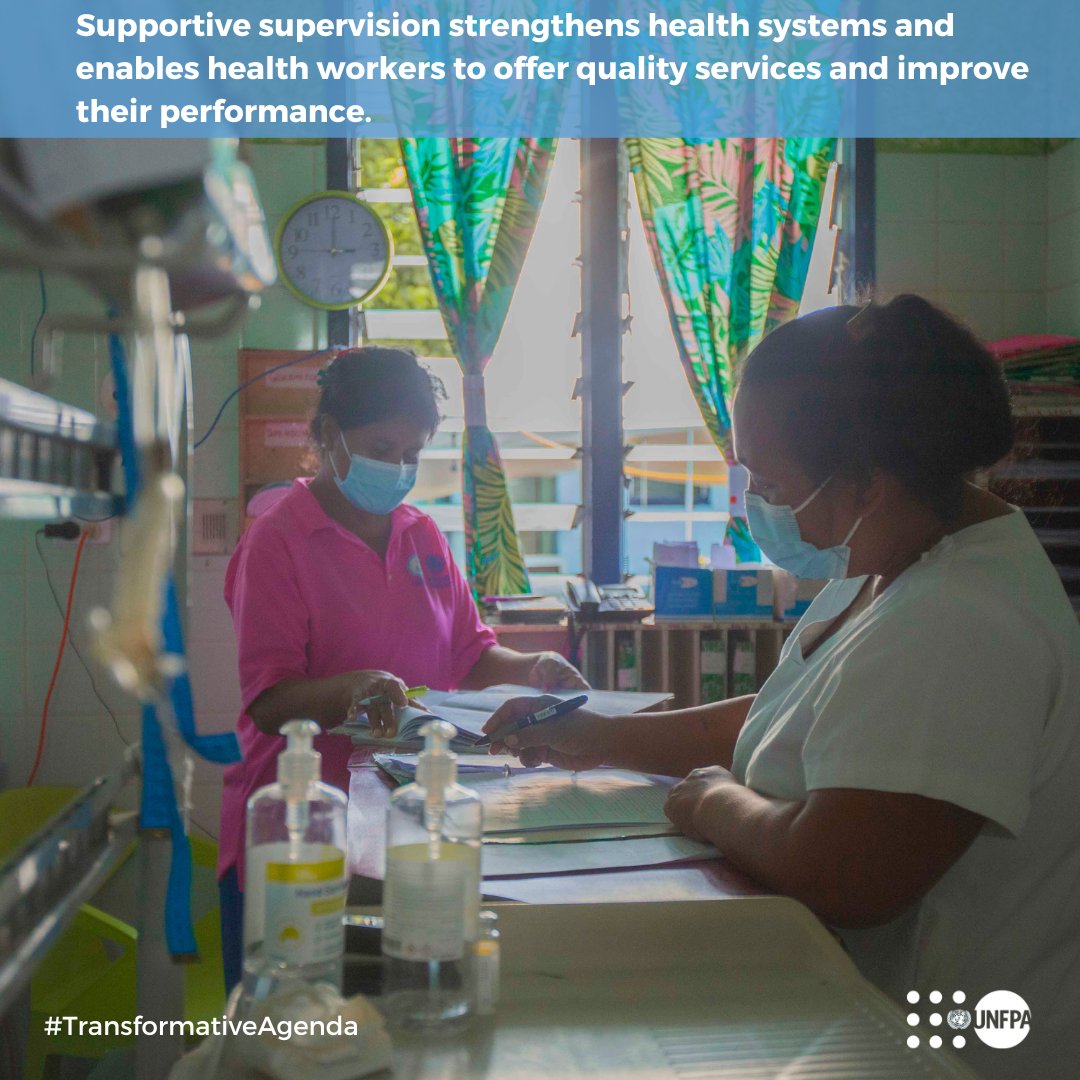 UNFPAPacific's tweet photo. Supportive supervision is a way to help health staff to improve their work performance. It is an important part of the #TransformativeAgenda programme's efforts to increase and improve #sexualandreproductivehealth information and services, particularly for #familyplanning. @dfat https://t.co/LX5NrxJ4FE