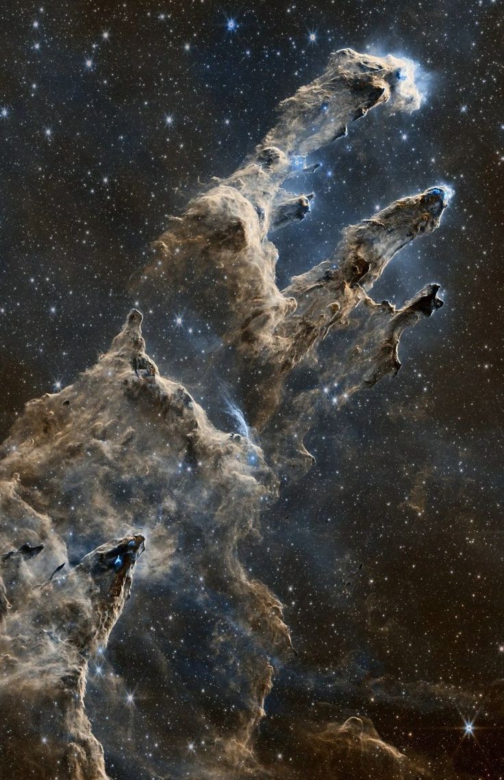 Julio Maiz on Twitter "Pillars of Creation in Eagle Nebula by James