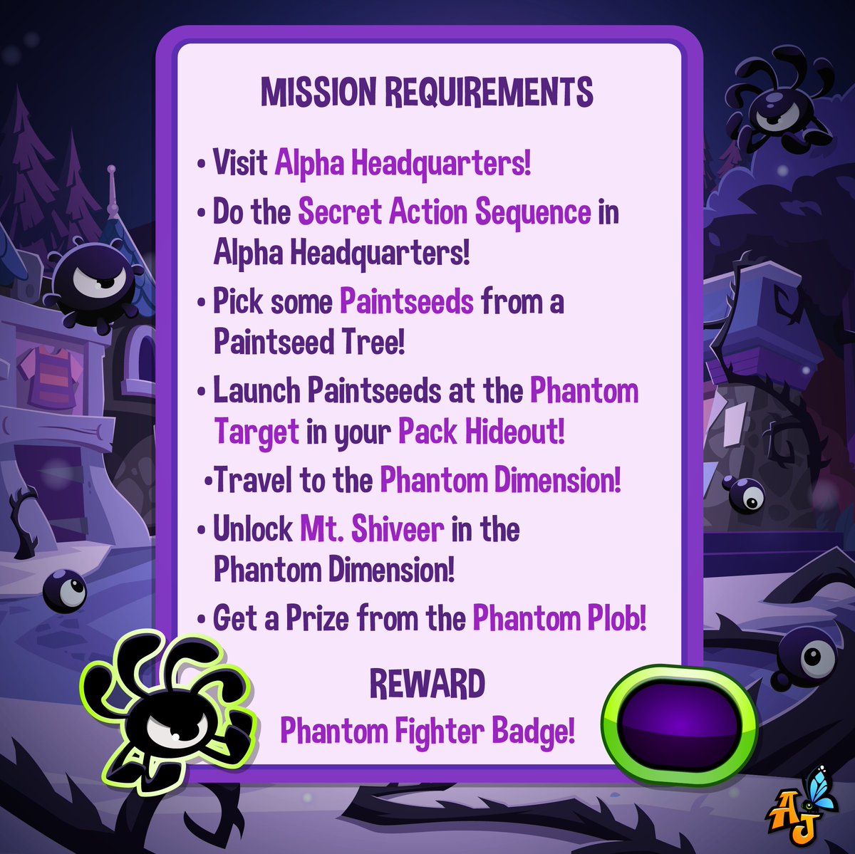 Animal Jam on Twitter "Phantom Mission! What?! The Phantoms are trying