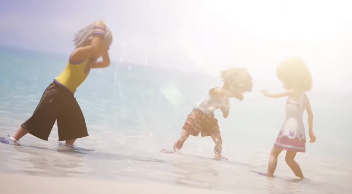 Riku was the spunky adventurous kid so I mean makes sense why Sora looks at very high energy adventurous princesses and is like “wow that reminds me of how Riku wanted to leave the islands”