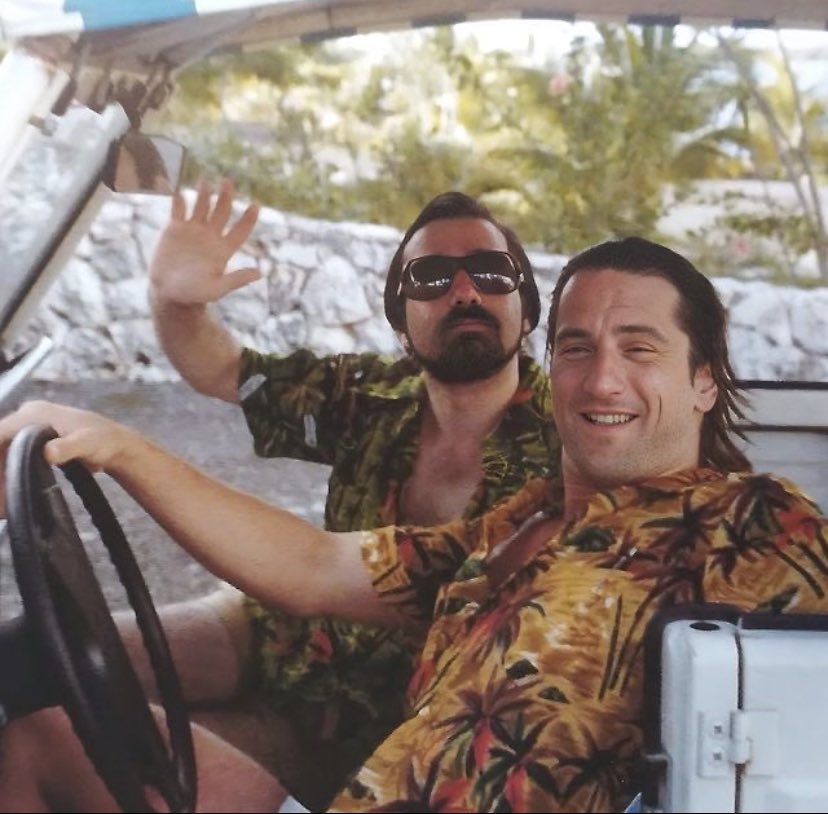Scorsese and DeNiro working on the Raging Bull script in St Maarten 😨
