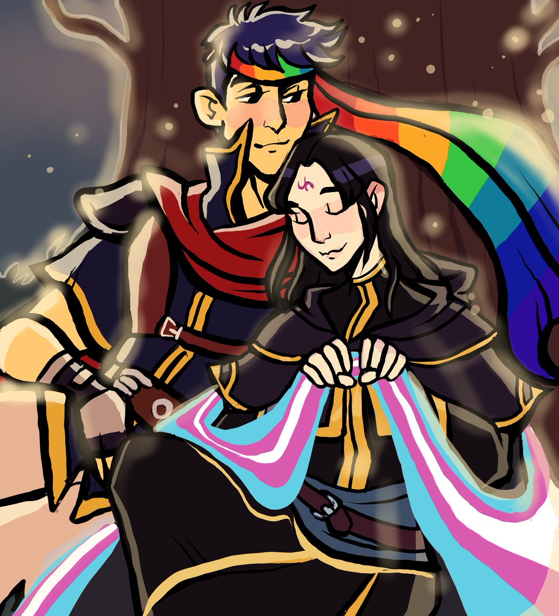 AcrobatSoren's tweet photo. Soren and Ike for pride <3
Happy pride everyone :)
#FireEmblem #fireemblemike #fireemblemsoren #Pride2023 #PrideMonth https://t.co/NSamvRLyol