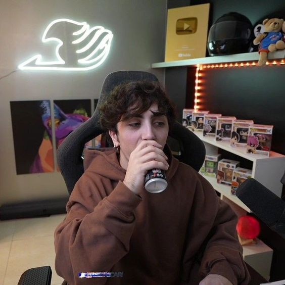 ministaar's tweet photo. The streamer:                    The fans: https://t.co/suKitdCAga