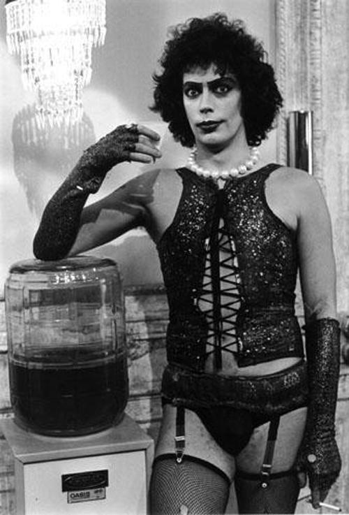 It's not easy, having a good time...#TimCurry #RockyHorror