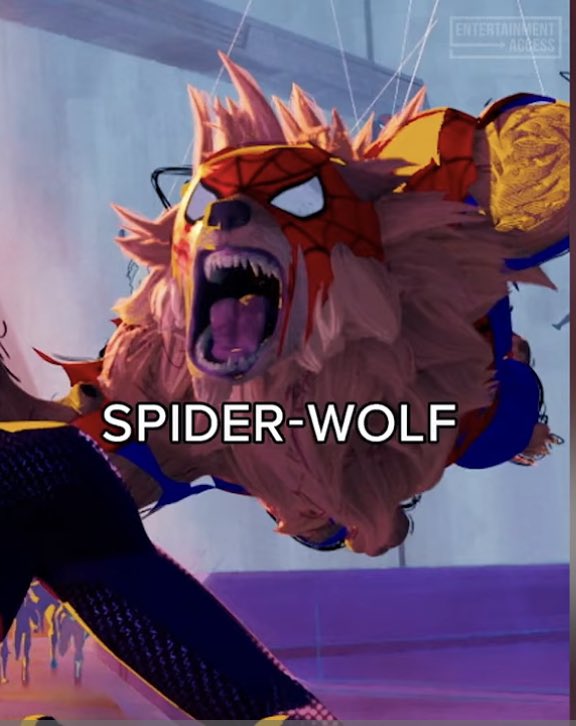 TheMexyWolf's tweet photo. Can I have more than 2 seconds! #SpiderManAcrossTheSpiderVerse #SpiderWolf #Werewolf https://t.co/wTX9M4KtMH