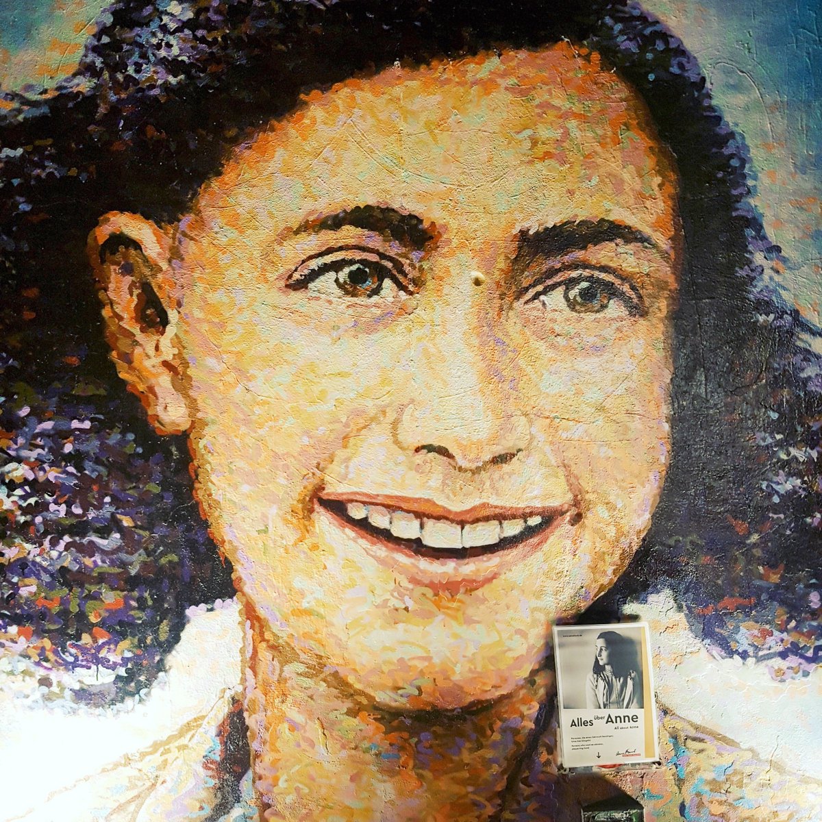 Anne Frank wäre heute, am 12. Juni,  94 Jahre alt geworden! #niewieder #keinvergessen