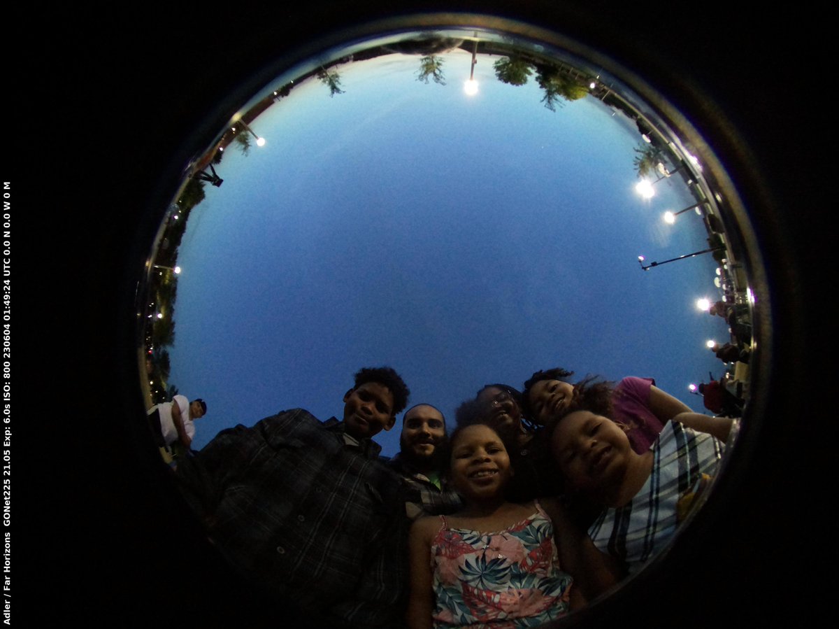 AdlerPlanet's tweet photo. Full-sky selfie Sunday! 🤳

These images were collected on our GONet cameras, which our scientists and Adler Teens use to measure light pollution by capturing the entire night sky in one image! 💫

[ 📷 : Adler Teens #AdlerFanFeature ] https://t.co/XDrqeYqFS2