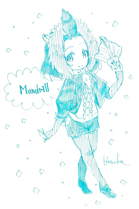 マンドリルのフレンズ