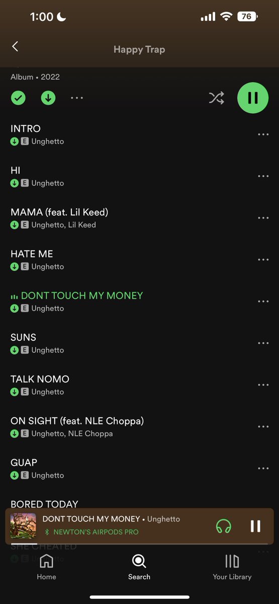 ngigekamuyu's tweet photo. #HappyTrap by @UnghettoMathieu has to be the maddest Album of 2022. 🤯🔥🔥🔥 #unghetto waiting for #TADA to drop!! https://t.co/jdGcHPuCmO