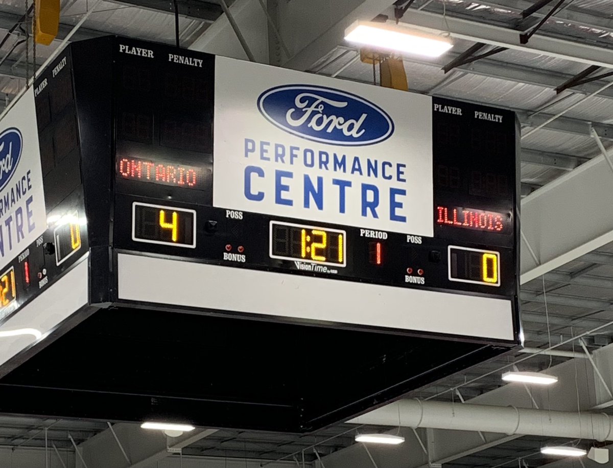 End of first period. #goOntario! #nowaternohockey #ace23