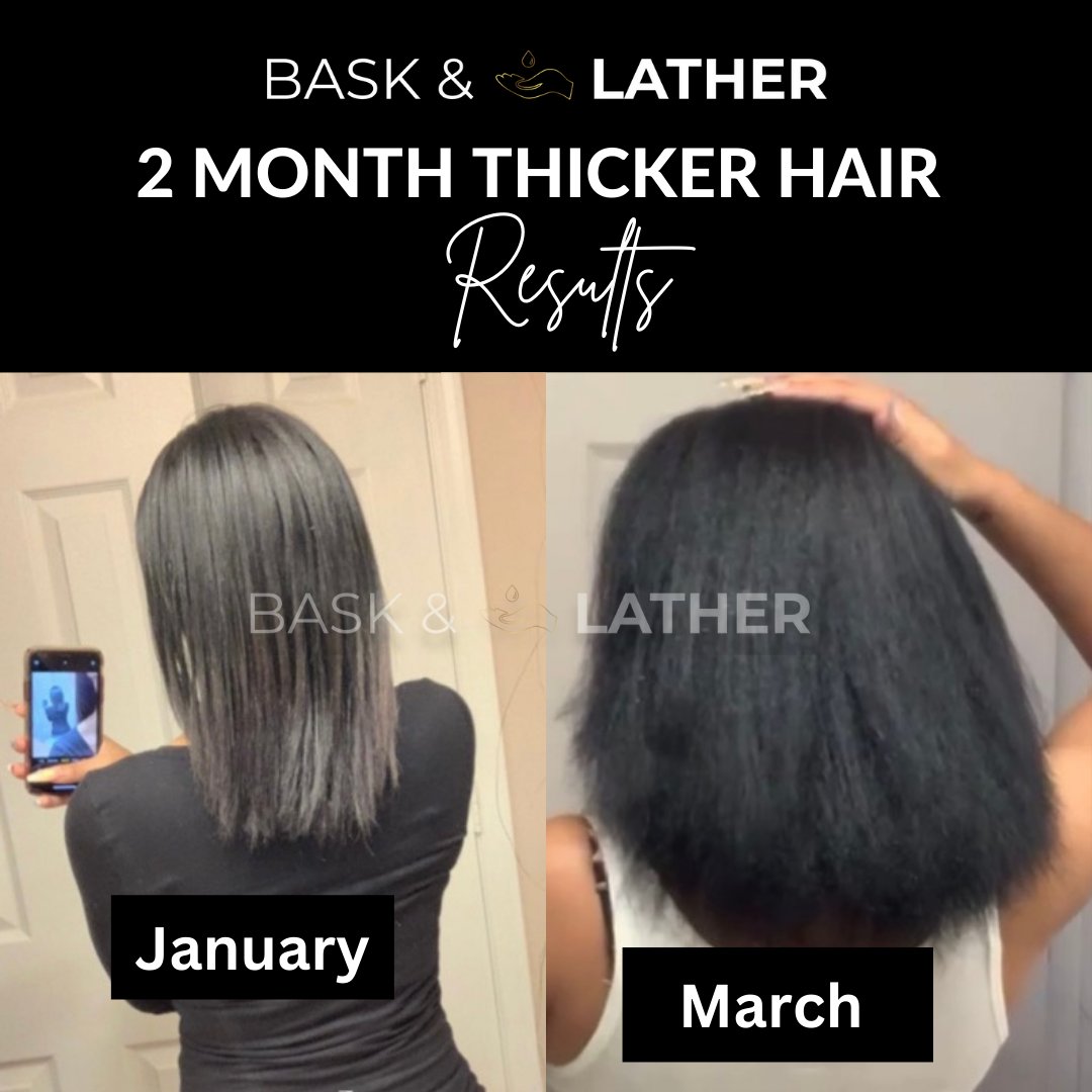 Thicker hair in just 2 MONTHS! Wow! Our Grow It and Keep It Bundle will help you to achieve these results, too! 

Grow longer, stronger, healthier hair that is thick and doesn't shed excessively!
.
.
.
.
.
.
.
.
#thickhair #thickhairdontcare #longhairgoals