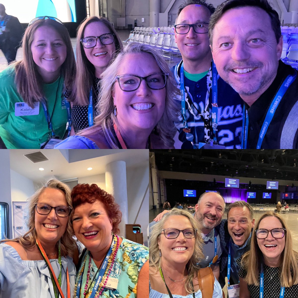 So fun finding and mingling with old friends. I appreciate each of these folks who are making an impact on companies &amp; the #HR profession through incredible leadership. <a href="/k_spanbauer/">Katelyn Spanbauer</a> <a href="/JeffPally/">Jeff Palkowski, MHRM, SHRM-SCP, PMQ, PHR</a> @conmkw <a href="/BruceWaller/">Bruce W. Waller</a> <a href="/Paula4Harvey/">Paula Harvey</a> <a href="/greg_hawks/">Greg Hawks</a> <a href="/JoshERock/">Josh Rock</a> <a href="/SHRM/">SHRM</a> #SHRM23