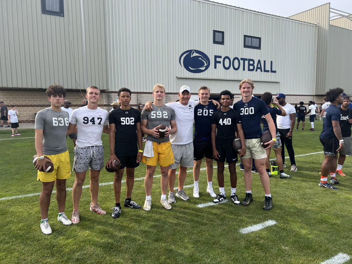 QB Excelerate showed up big at Penn State’s camp today! #WeAre 

#QBX🎯💪🌪