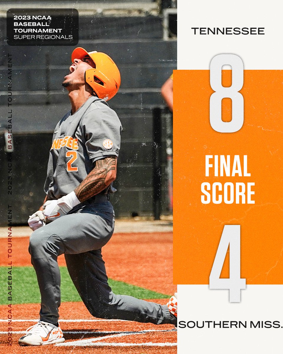 SEC Network on Twitter "GAME 3 NECESSARY! Vol_Baseball scores 8