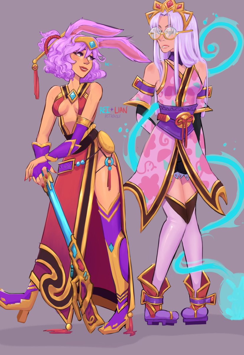 @/McArthur1010’s Art Raffle artwork!

they requested a lian and rei outfit swap!!
#paladins #paladinsart