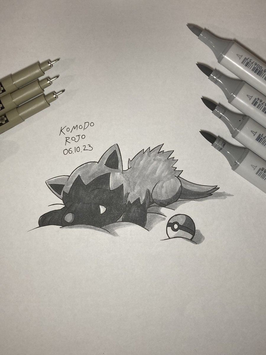 Sleepy Poochyena

#poochyena #pokemon #nintendo #animal #dog #dogs #puppy #puppies #cute #cuteanimals #anime #manga #gaming #animeart #mangaart #gamingart #copic #copicmarkers #copicart #micron #micronpen #micronart #drawing #art #traditionaldrawing #traditionalart