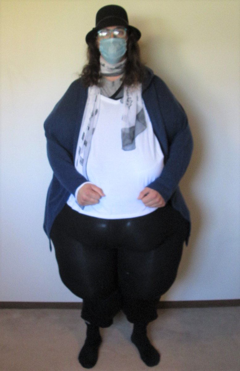 paddingjoanne's tweet photo. What happened??? Did YOU make me this fat? 

#ssbbw #fatwannabe #padding #fatsuit #instafatty #belly https://t.co/IDrs4Wfa4W